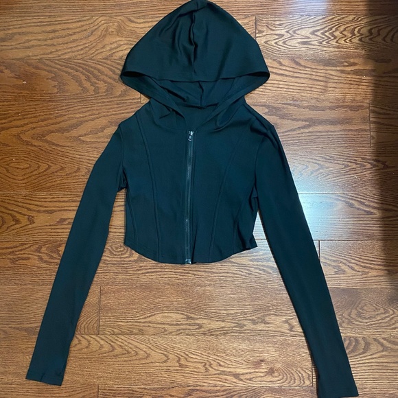 SHEIN Tops - Shein Long Sleeve Zip Up